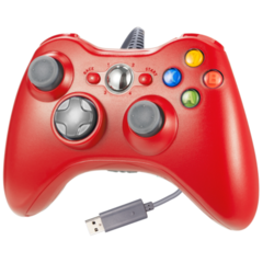 Xbox 360 Wired Controller - Red
